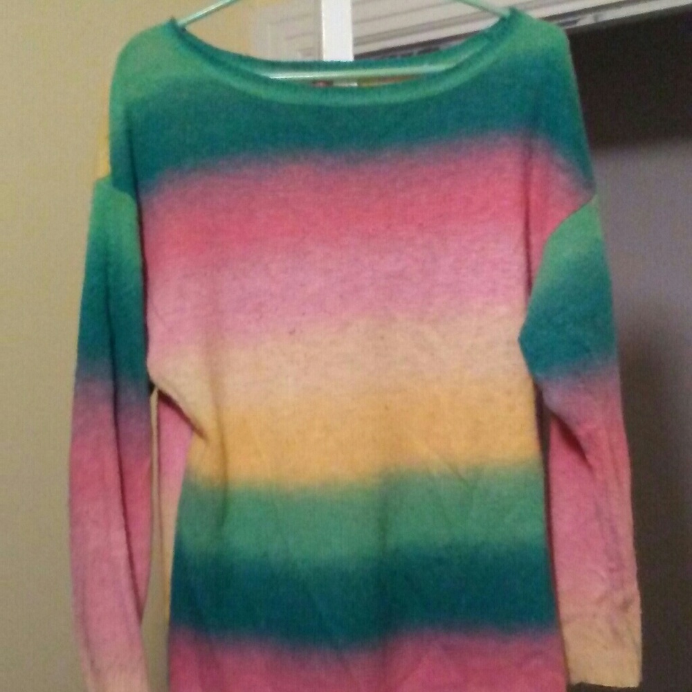 Rainbow Pastel Sweater